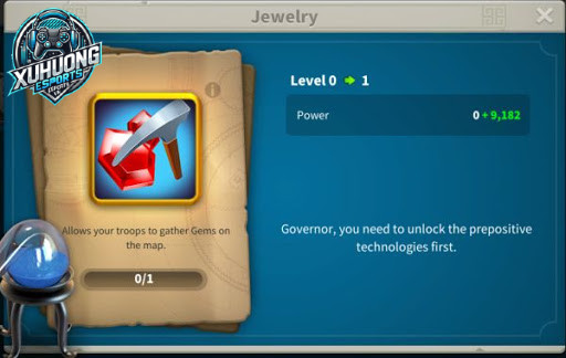 Các cách nhận Gems - ROK