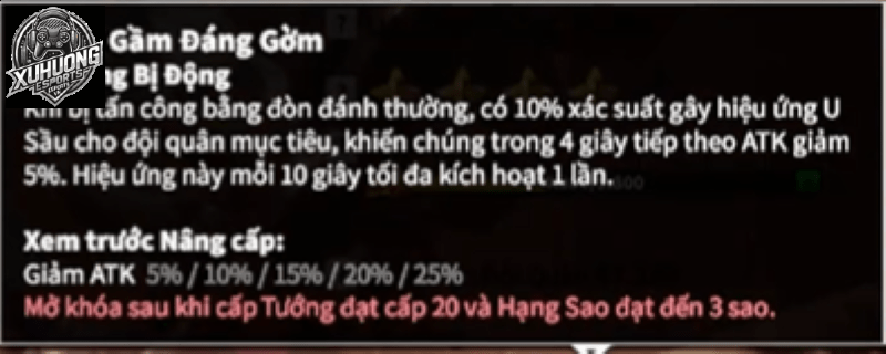 chiêu Tiếng gầm đáng gờm của Bakhar