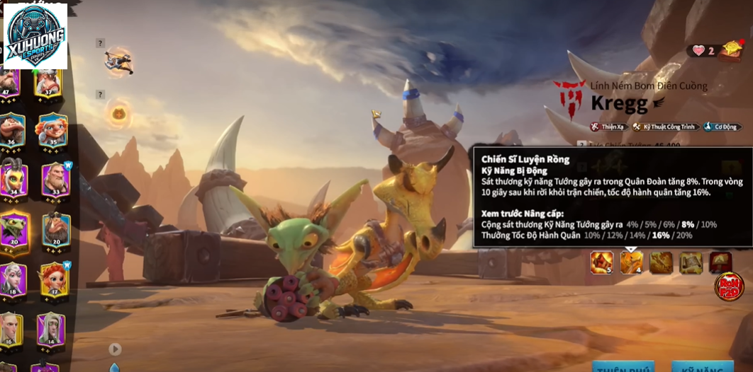 Tướng Kregg - Call of Dragons