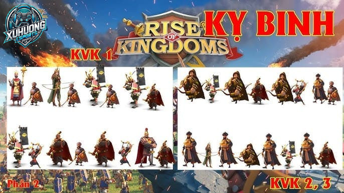 Kỵ binh trong Rise of Kingdoms