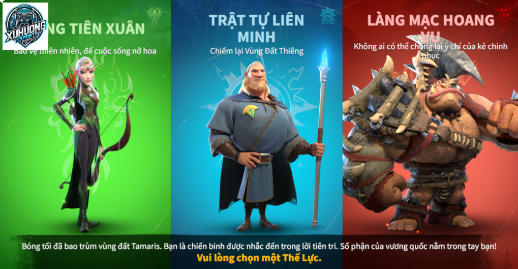 Các tộc người trong Call of Dragons