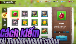 Cách kiếm tài nguyên hiệu quả trong Call of dragons